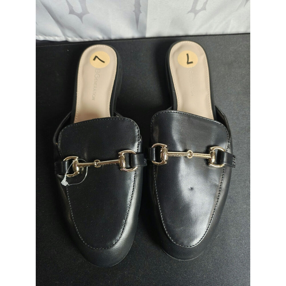 BCB GENERATION Women's 7 / 37.5 Zorie Mule Black New MSRP $89